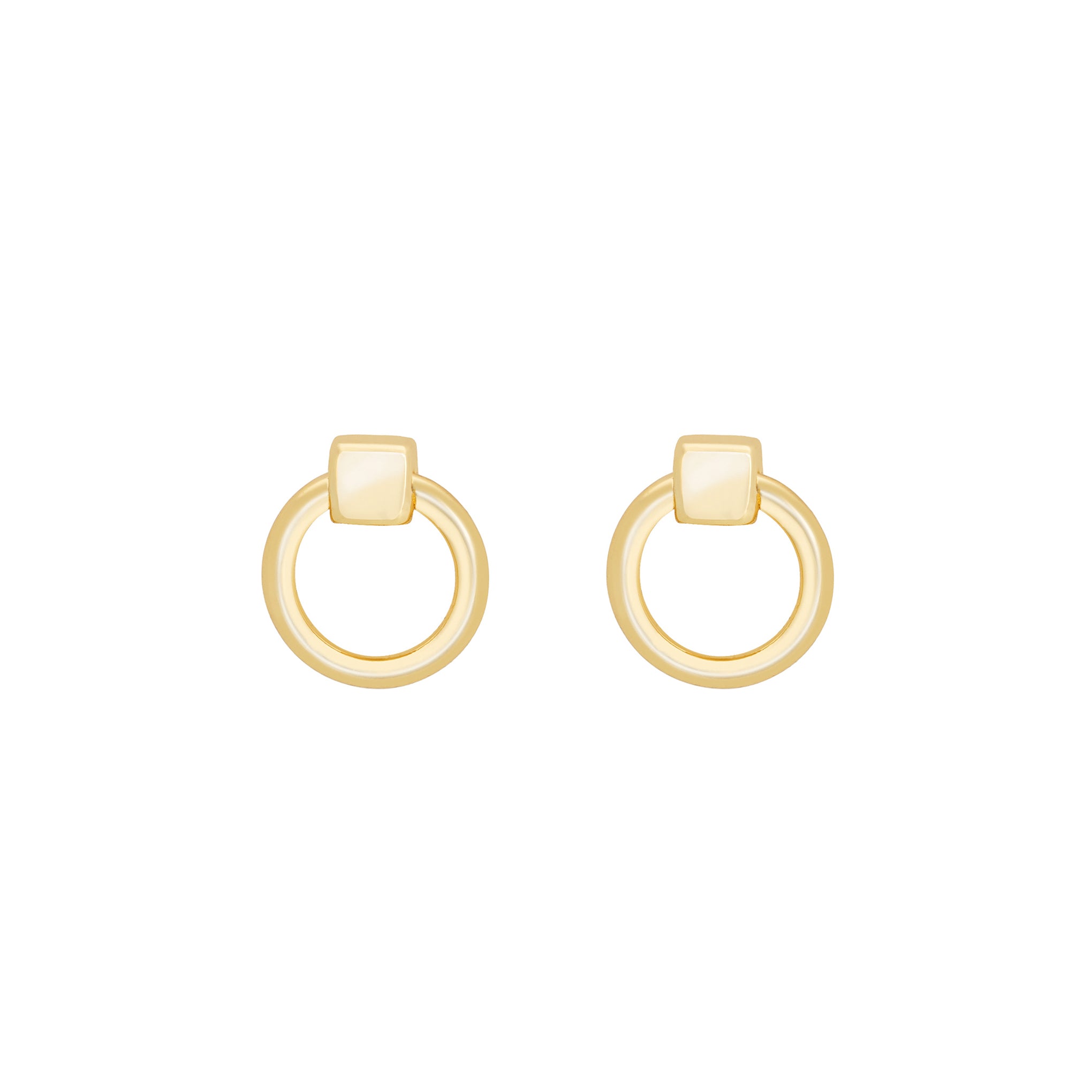 Stud Earrings Door Knocker Hoop Earrings Little Rooms Door Knocker