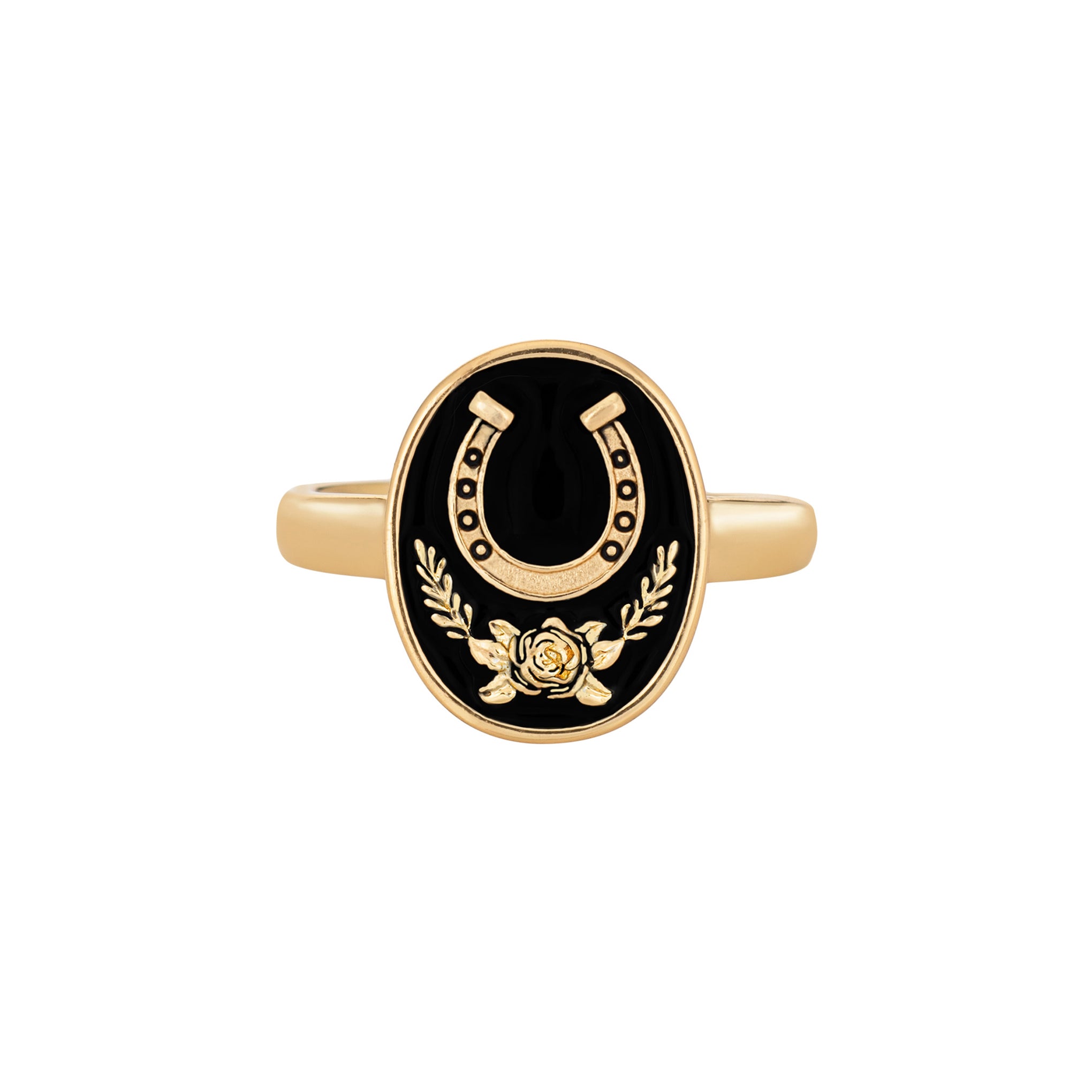 Little Rooms Lucky Horseshoe Ring