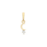 Crescent Moon Charm