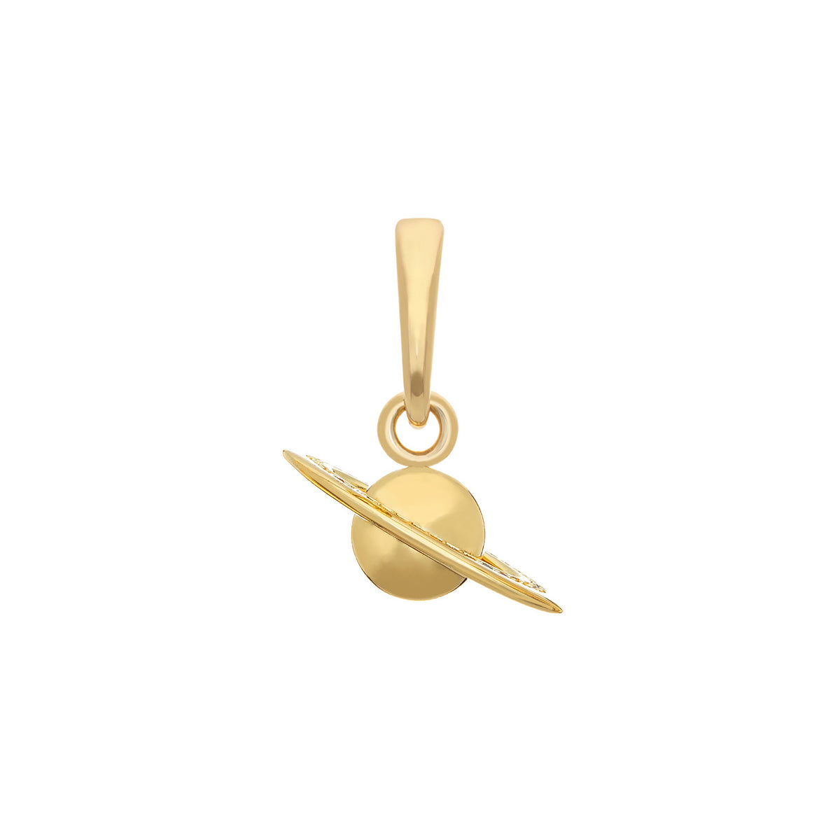 14k charm Saturn