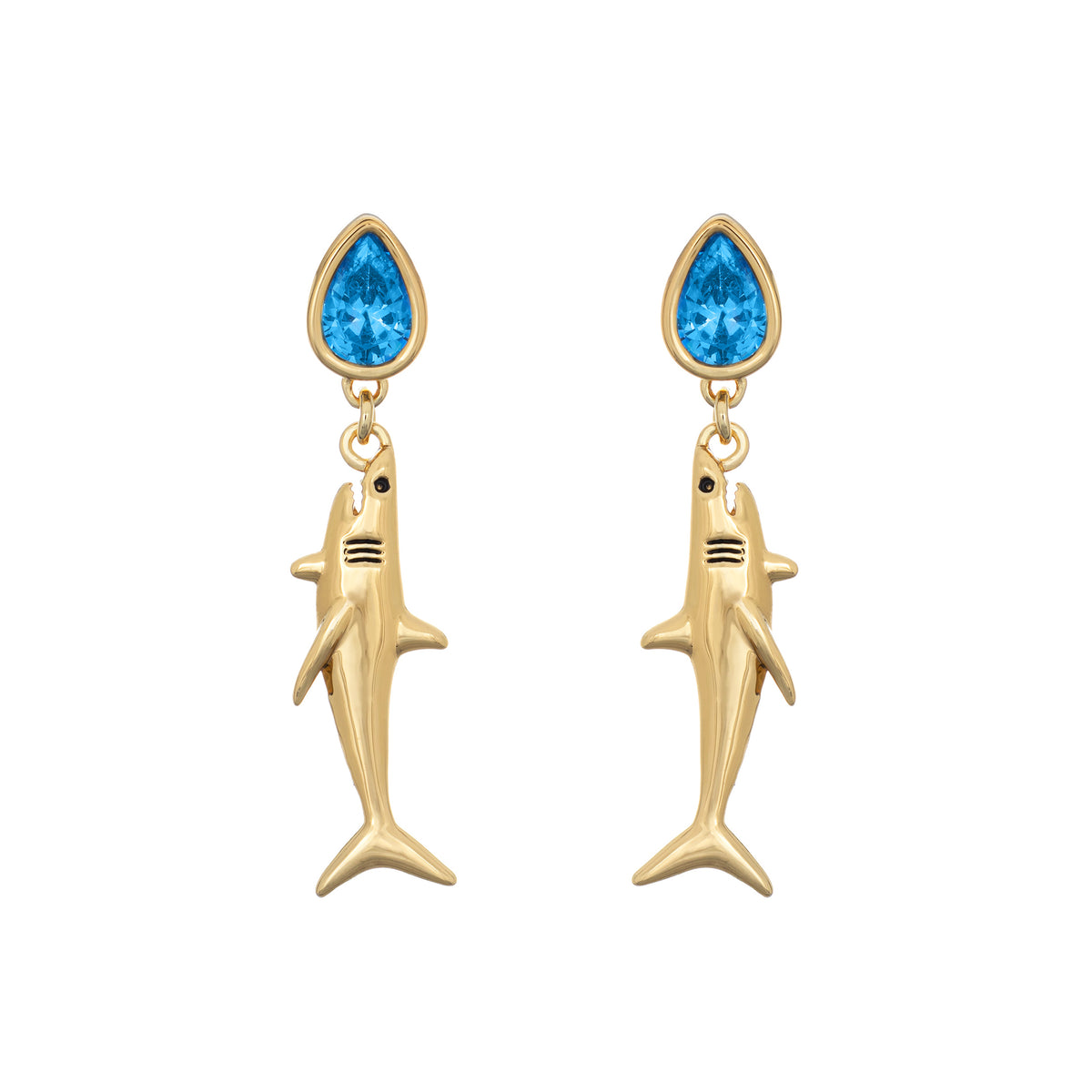 Little Rooms Shark Stud Earrings