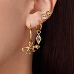 T-Rex Heart Charm
