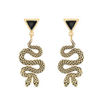 Twin Snake Earrings