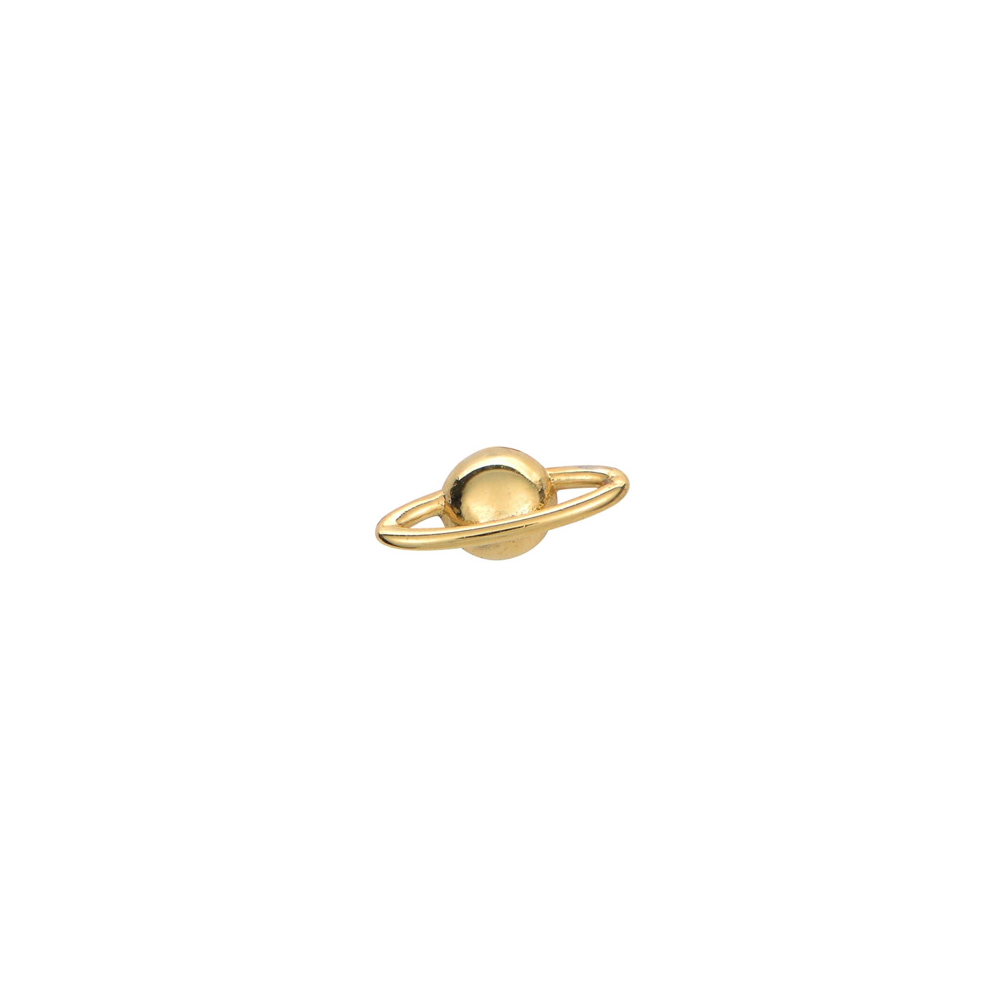14K Saturn Stud
