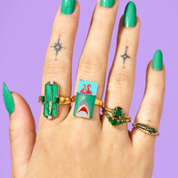 Opera Ring - Green