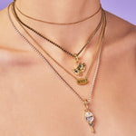 Axis Necklace - White