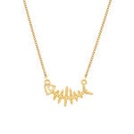 Fishbone Necklace