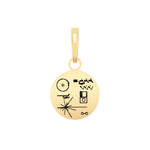 Golden Record Charm