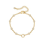 Molecule Bracelet - White