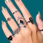 Nocturne Ring - White