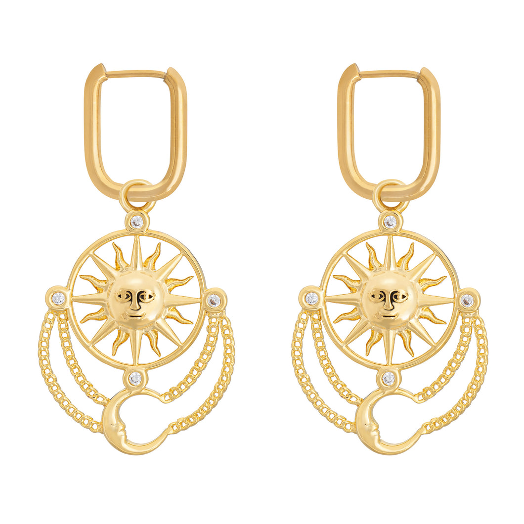 Sol e Luna Earrings