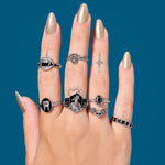 Solstice Ring - Black