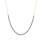 Vela Necklace - Black