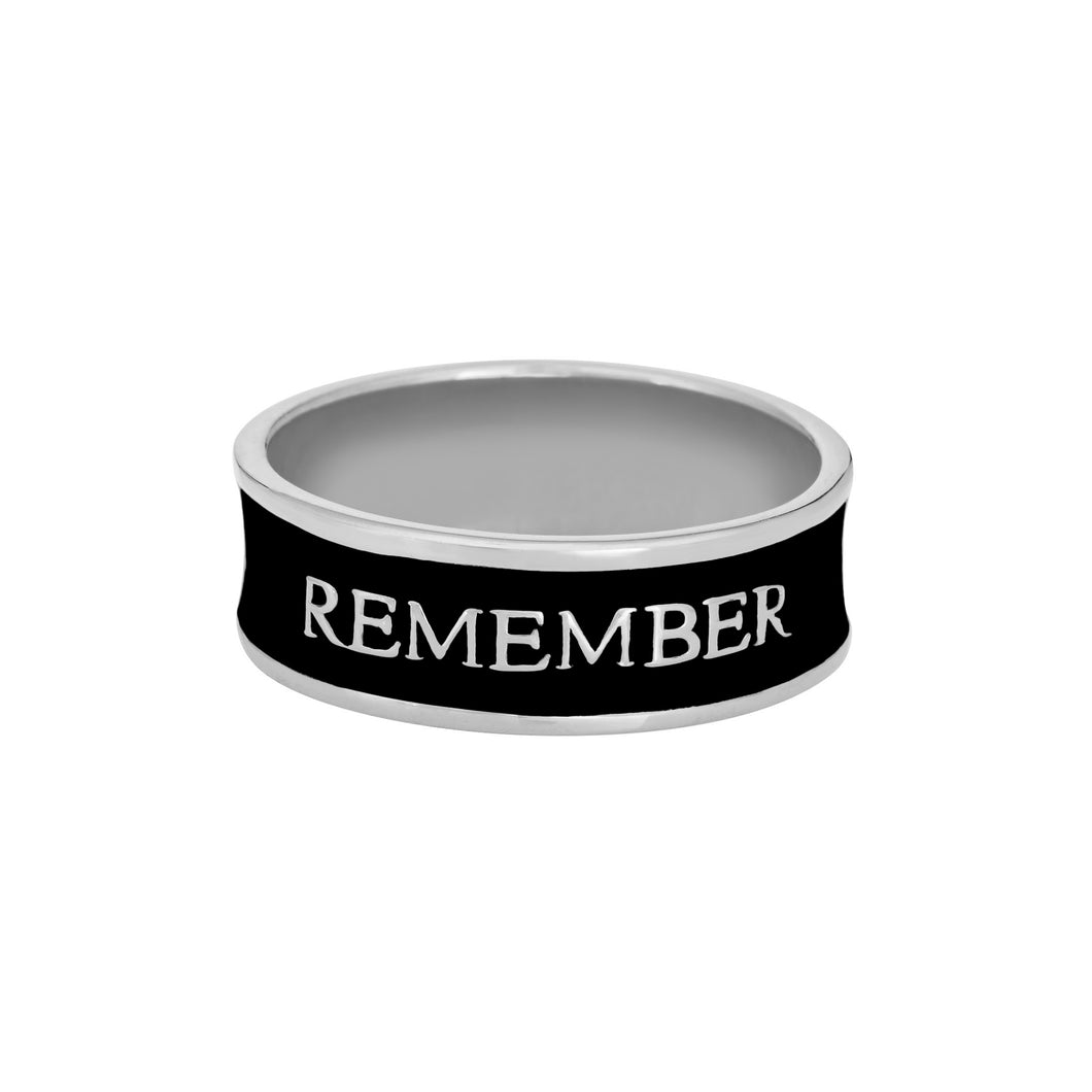 Wide Remember Ring