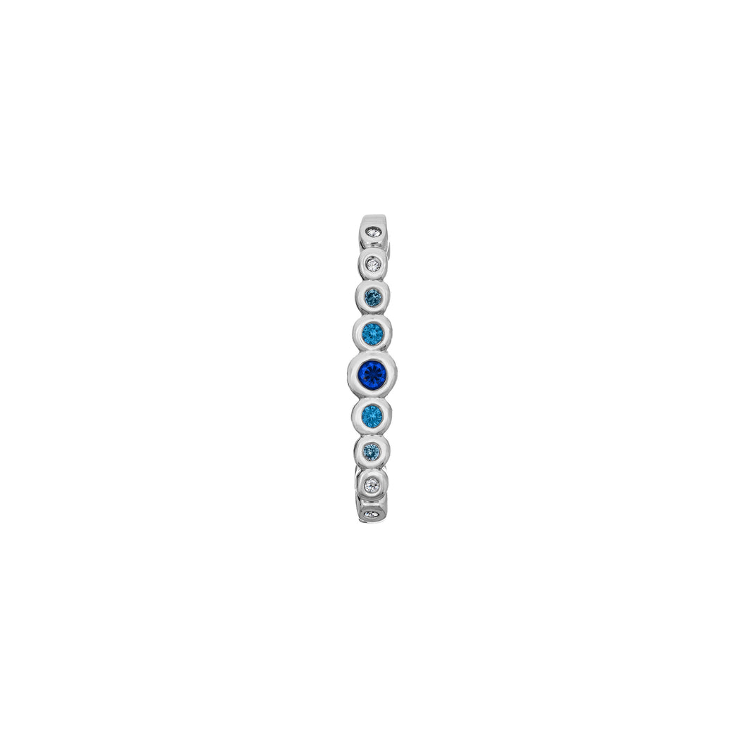 Archer Suspension Earring - Blue