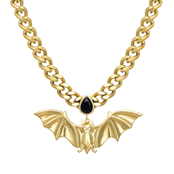 Gold Bat Pendant – Tanel Veenre