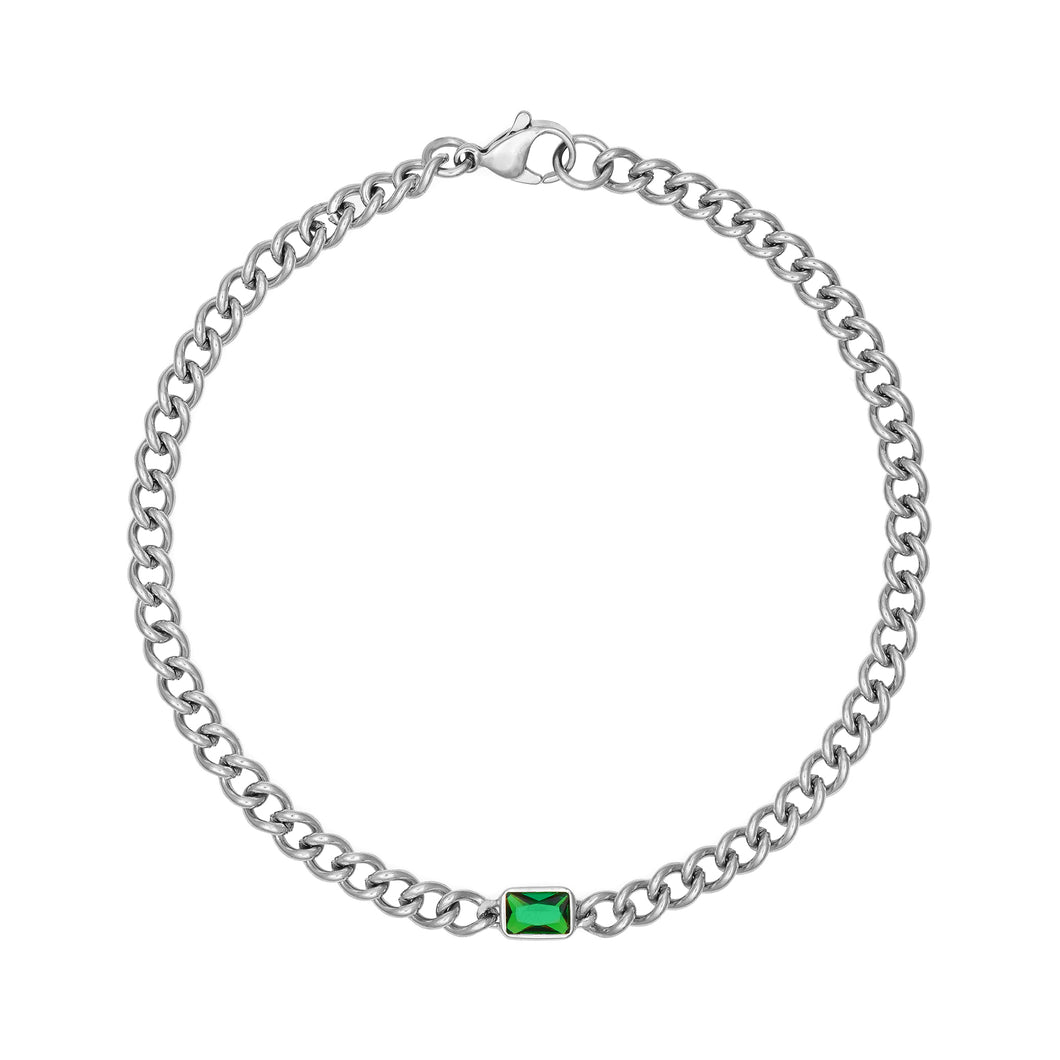 Dione Anklet - Green