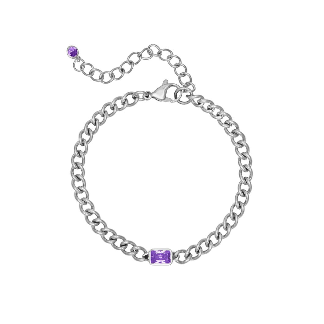 Dione Bracelet - Purple