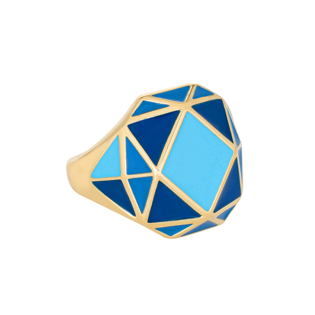 Prism Ring - Blue