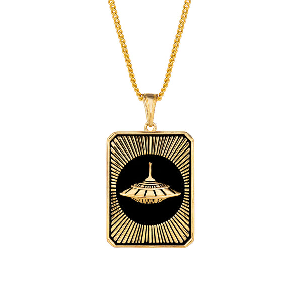 Little Rooms Roswell UFO Necklace