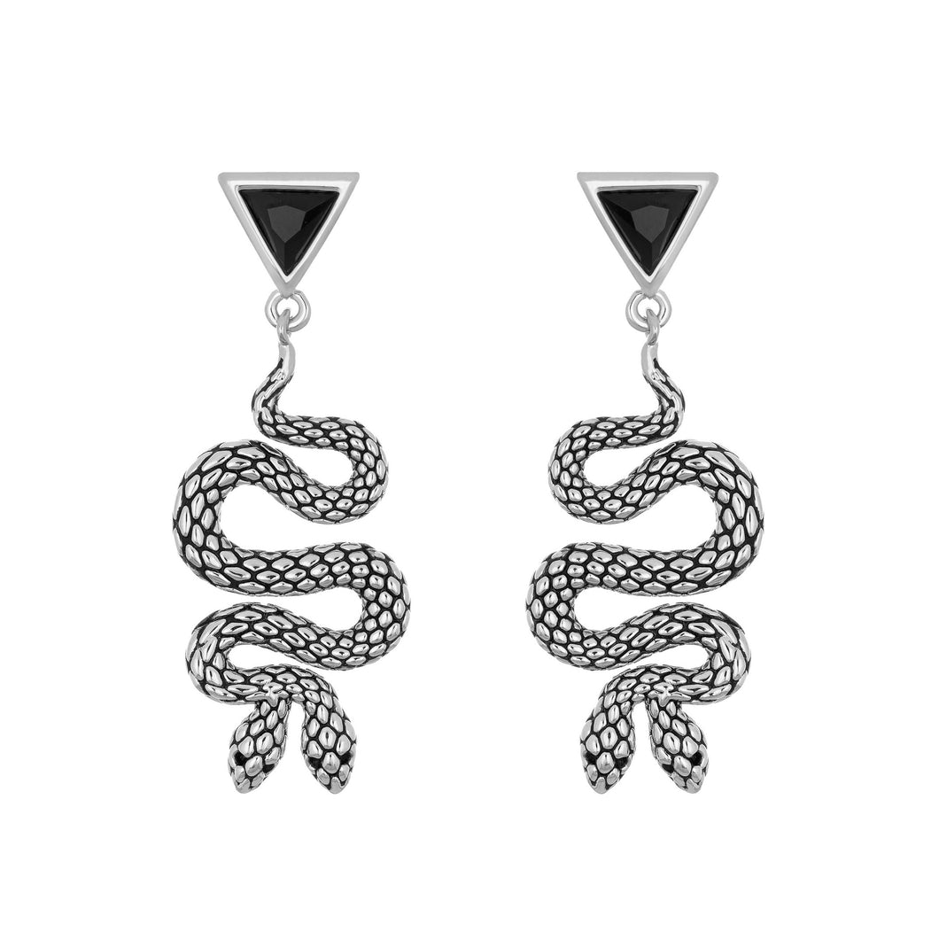 Twin Snake Earrings